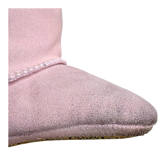 UGG Baby Girl Jesse Bow II Pink Boots with a Bow Size 4/5 12-18 months Shoes - Picture 6 of 9